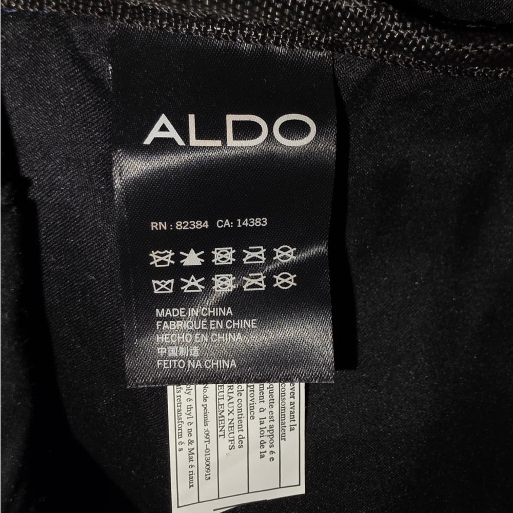 Aldo Sleek Black Backpack - Picture 12 of 15